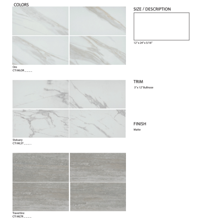 MALTA 12X24 TRAVERTINE