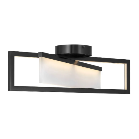 FOLIO 32503BLK Medium Flush Mount