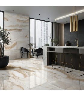 Nebula Almond 24x48 Polished