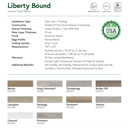 LIBERTY BOUND