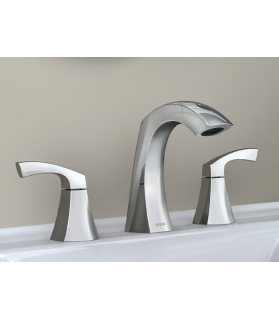 Lindor Widespread Faucet Chrome Lindor Widespread Faucet Chrome